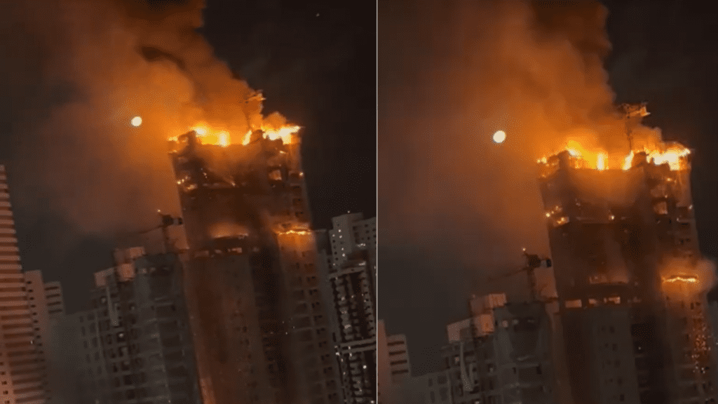حريق البرازيل