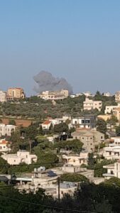 #عاجل| غارة الان على بلدة عيترون