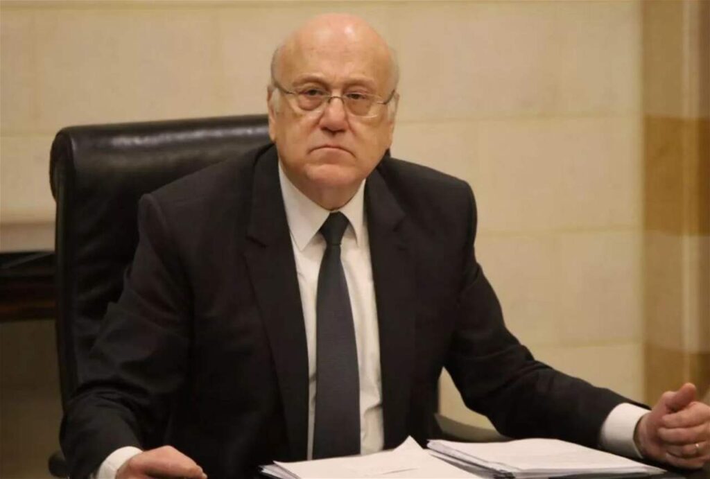 ولي عهد المملكة العربية السعودية يستقبل رئيس الحكومة نجيب ميقاتي ميقاتي