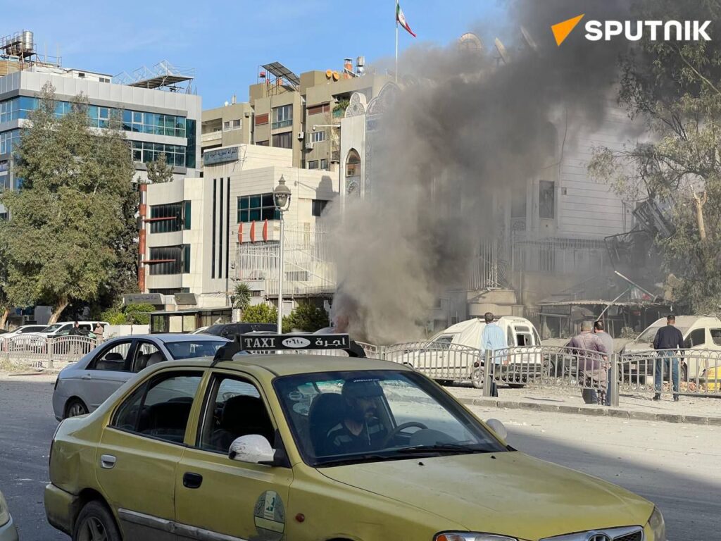 عاجل مراسل "سبوتنيك": المعلومات المتوافرة تشير إلى وقوع ضحايا ومصابين جراء العدوان الإسرائيلي على حي المزة بدمشق