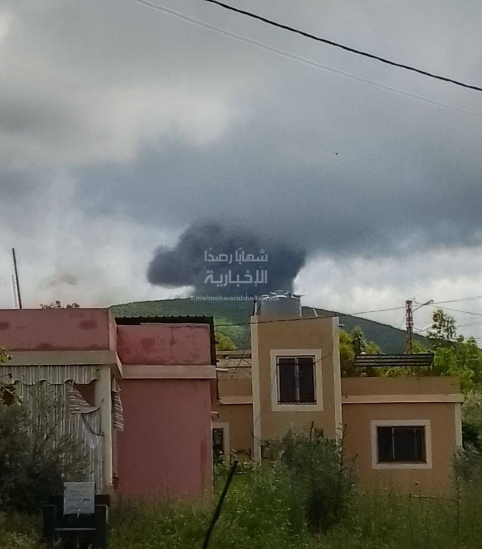 #عاجل|غارتان على اقليم التفاح منطقة جرجوع اللويزة
                   