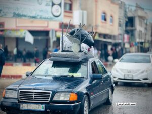 #عاجل|نزوح سكان المناطق الشرقية لمدينة رفح