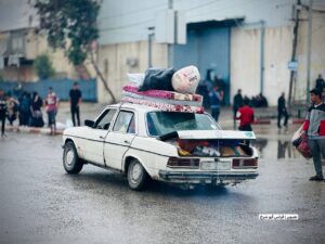 #عاجل|نزوح سكان المناطق الشرقية لمدينة رفح