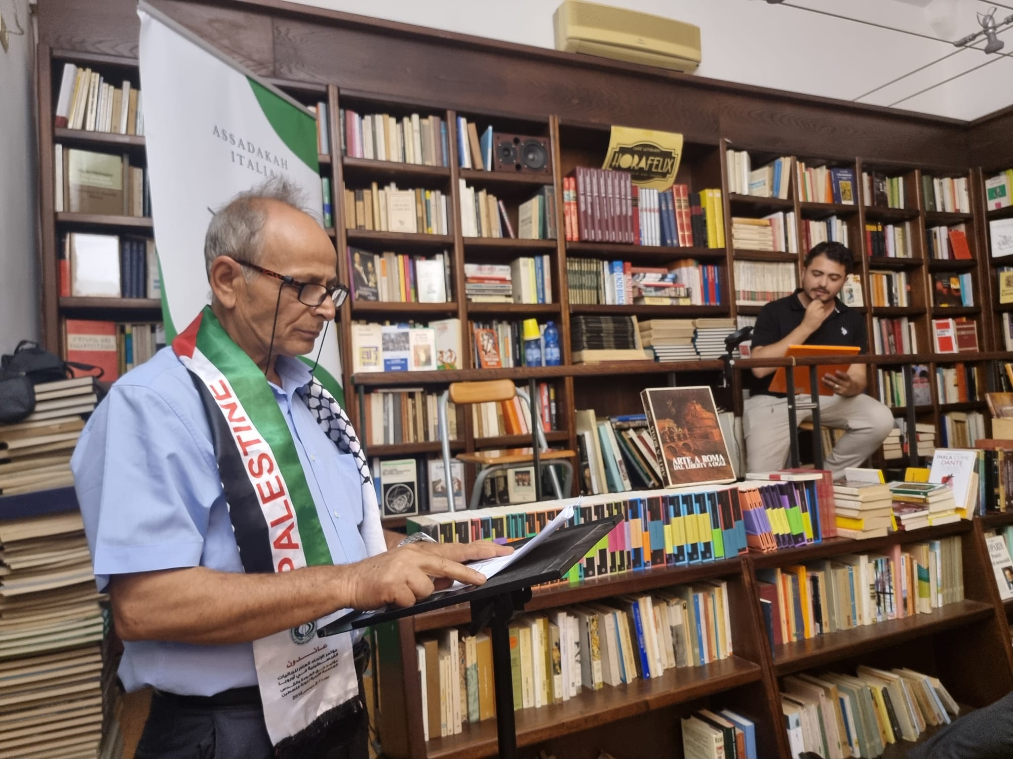 "قصائد لاطفال غزة" امسية شعرية في روما