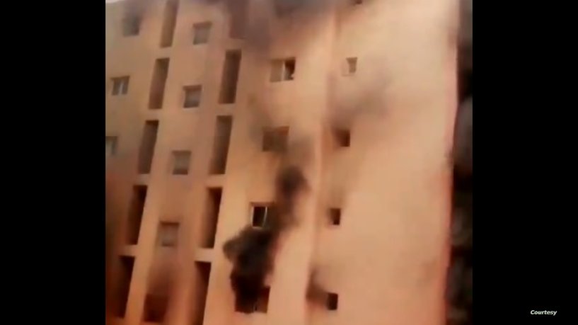 بالفيديو.. عشرات القتلى بحريق في الكويت 3 بالفيديو.. عشرات القتلى بحريق في الكويت