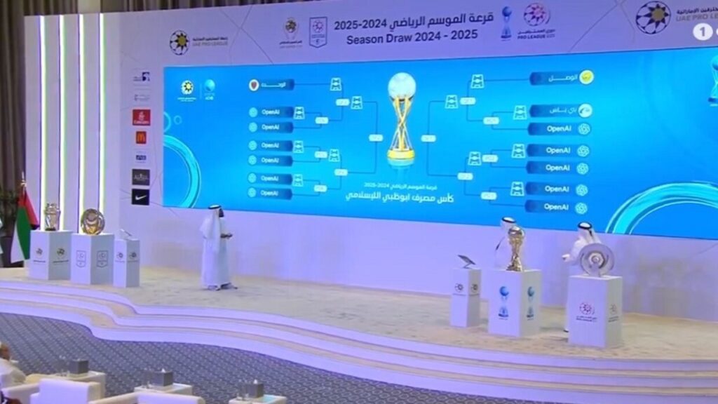 باستخدام الذكاء الصناعي.. تعرف على نتيجة قرعة كأس مصرف أبو ظبي الإسلامي 2025