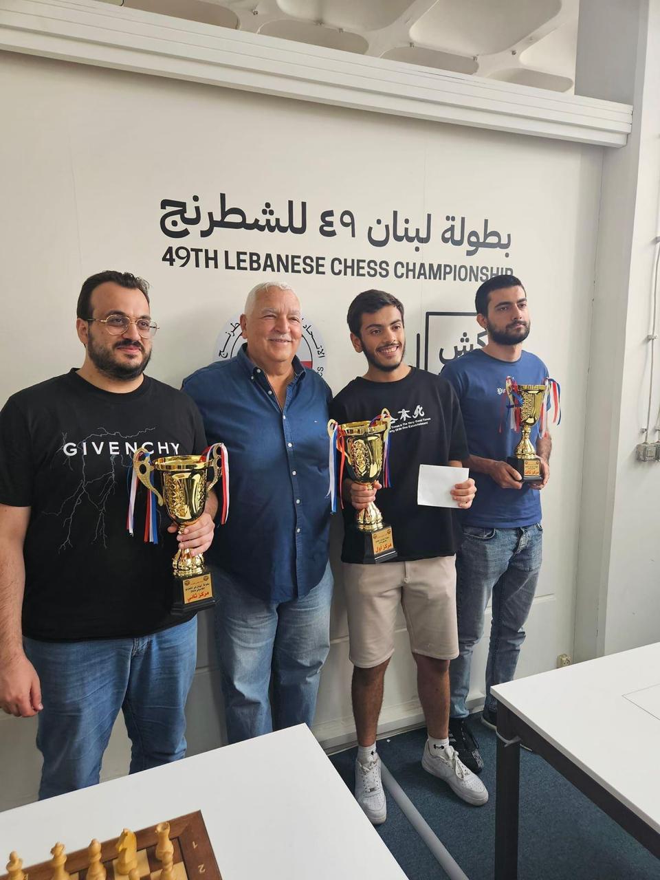بطولة لبنان في الشطرنج الكلاسيكي ال49.. خضر والجاويش وأسعد في ترتيب الصدارة 6 بطولة لبنان في الشطرنج الكلاسيكي ال49.. خضر والجاويش وأسعد في ترتيب الصدارة