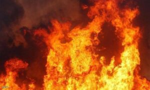 حريق كبير في أحراج عيون السمك - الضنية 1 حريق كبير في أحراج عيون السمك - الضنية