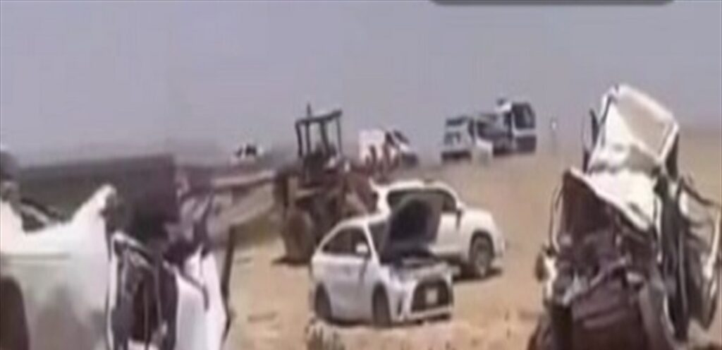 بالفيديو.. قتلى وجرحى بحادث سير مروع في السعودية