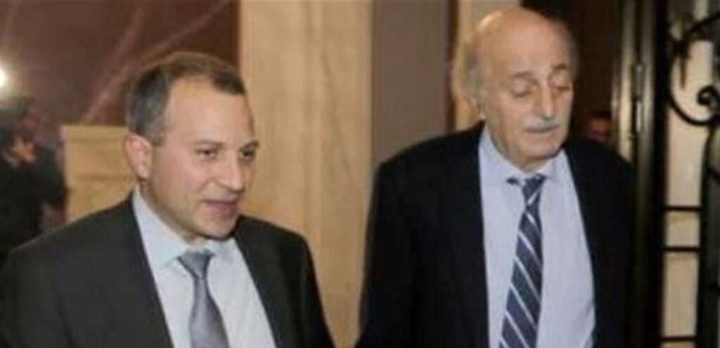 جنبلاط وباسيل... تموضع إستثنائي خلف حزب الله في الحرب