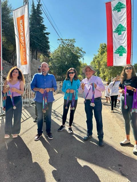 بيروت ماراثون نظمّت سباق " حقّي أركض " بمشاركة 250 من الأولاد في مدينة عاليه