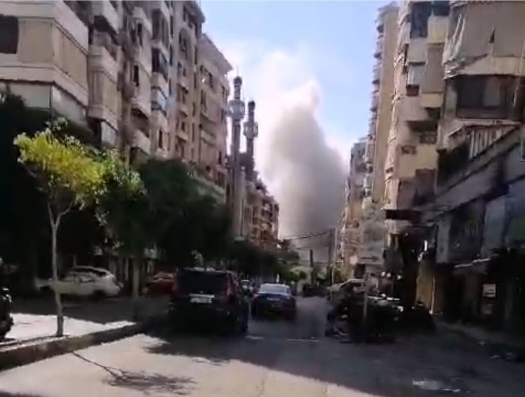 انذار عاجل إلى سكان الضاحية الجنوبية وخاصة في الأحياء: