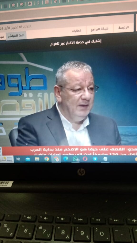 مبارك بيضون: الهيكلية العسكرية للمقاومة متينة والعدو لا يتفوق الا بالطيران مبارك بيضون: الهيكلية العسكرية للمقاومة متينة والعدو لا يتفوق الا بالطيران