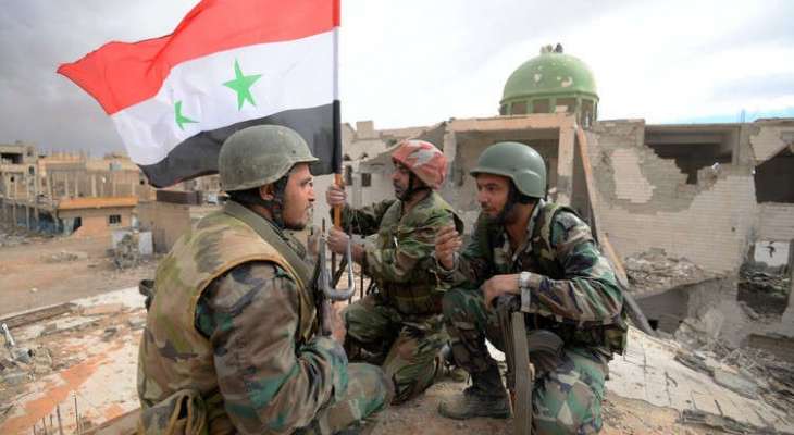 سانا: الجيش السوري يحرر كامل البلدات والقرى الواقعة على طريق محردة السقيلبية في حماة سانا: الجيش السوري يحرر كامل البلدات والقرى الواقعة على طريق محردة السقيلبية في حماة