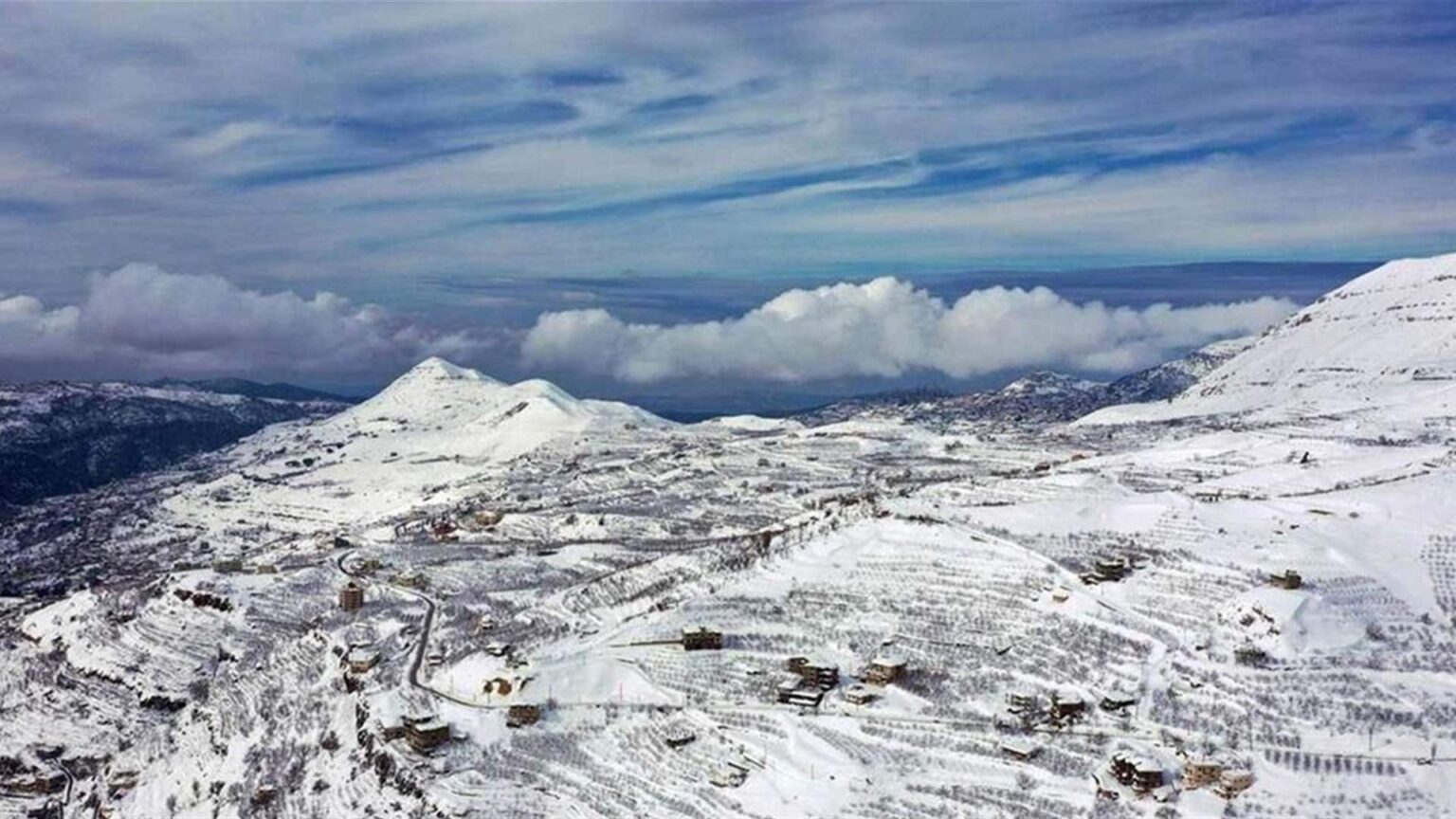 منخفضات جوية تؤثر على لبنان حتى الثلاثاء.. برودة وتساقط أمطار وثلوج