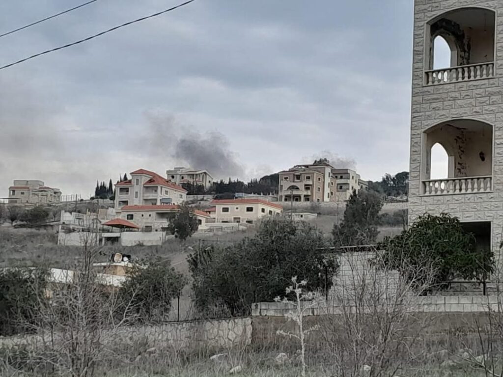 بالصورة.. الاحتلال يحرق منازل في حولا