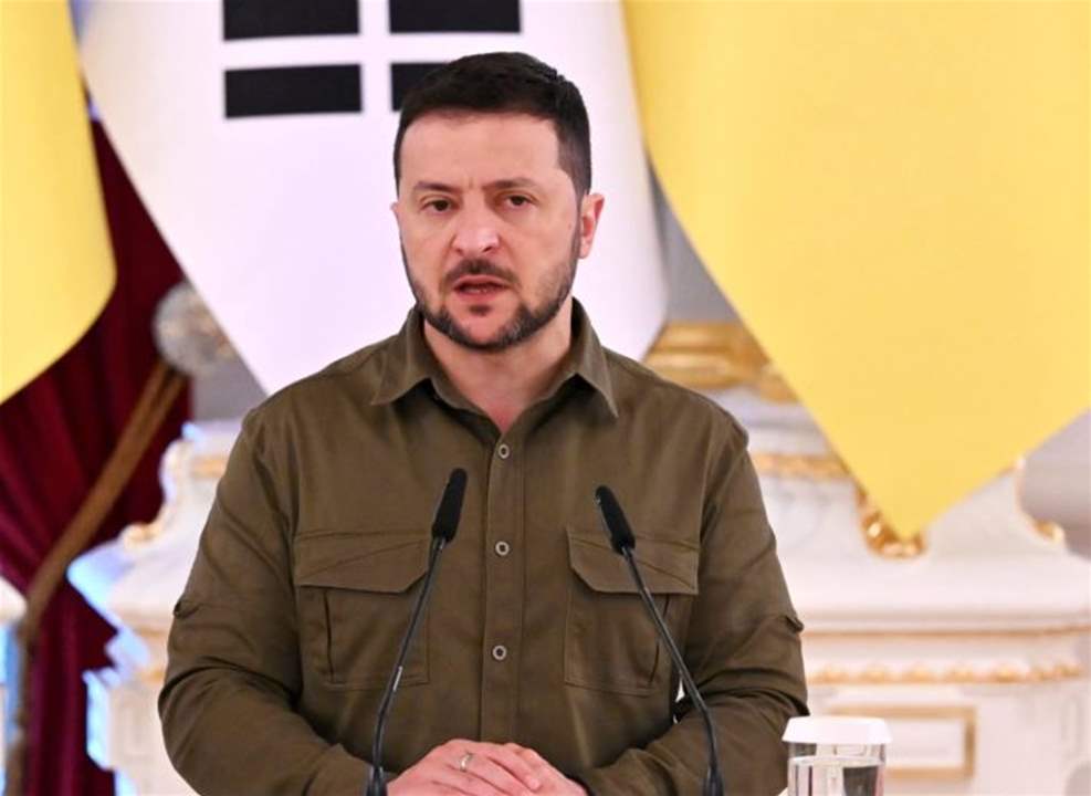 زيلينسكي يتصل بعون: شكرا لبنان زيلينسكي يتصل بعون: شكرا لبنان