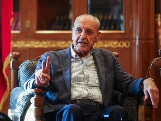 بري: إسرائيل ترفض التفاوض… والميكانيزم الخيار الوحيد لحماية لبنان بري: إسرائيل ترفض التفاوض… والميكانيزم الخيار الوحيد لحماية لبنان