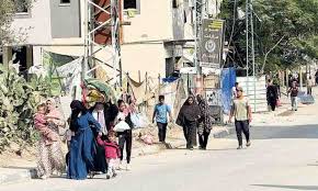 الجيش الإسرائيلي:عودة السكان مشياً إلى شمال قطاع غزة