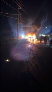 استهداف سيارة في معروب في قضاء صور 3 استهداف سيارة في معروب في قضاء صور