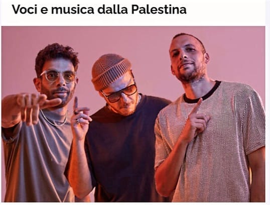 أصوات وموسيقى من فلسطين في مهرجان رافينا