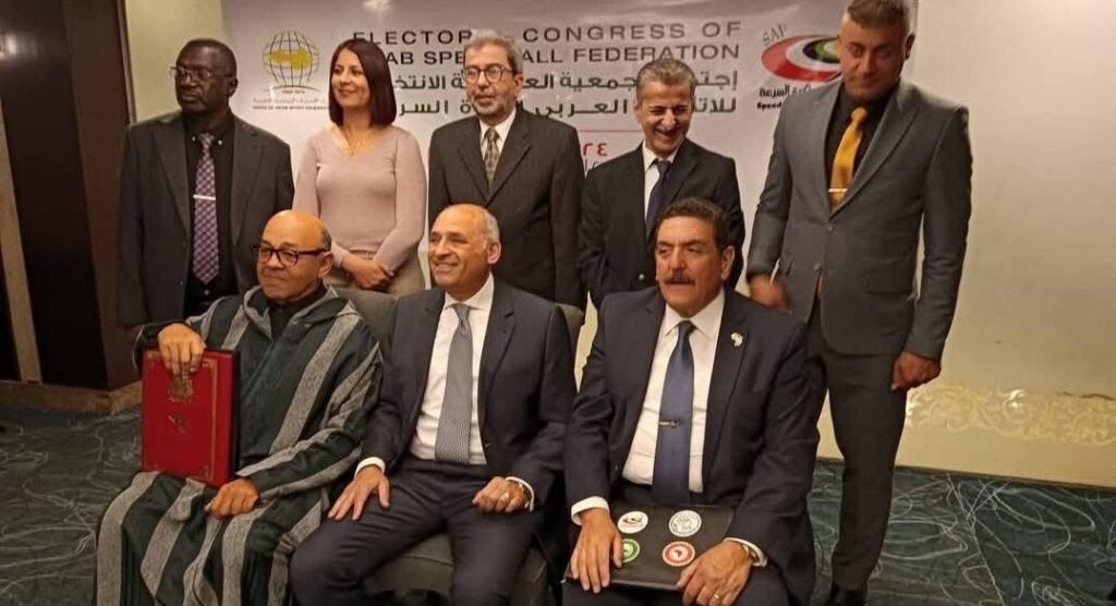 8 ميداليات للبنان في البطولة العربية لكرة السرعة وتجديد إنتخاب هاشم عضواً في المكتب التنفيذي