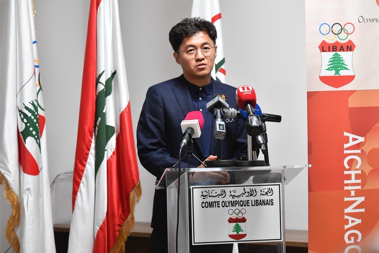 خلال مؤتمر صحافي حاشد اللجنة الأولمبية اللبنانية أطلقت " الحملة الترويجية "