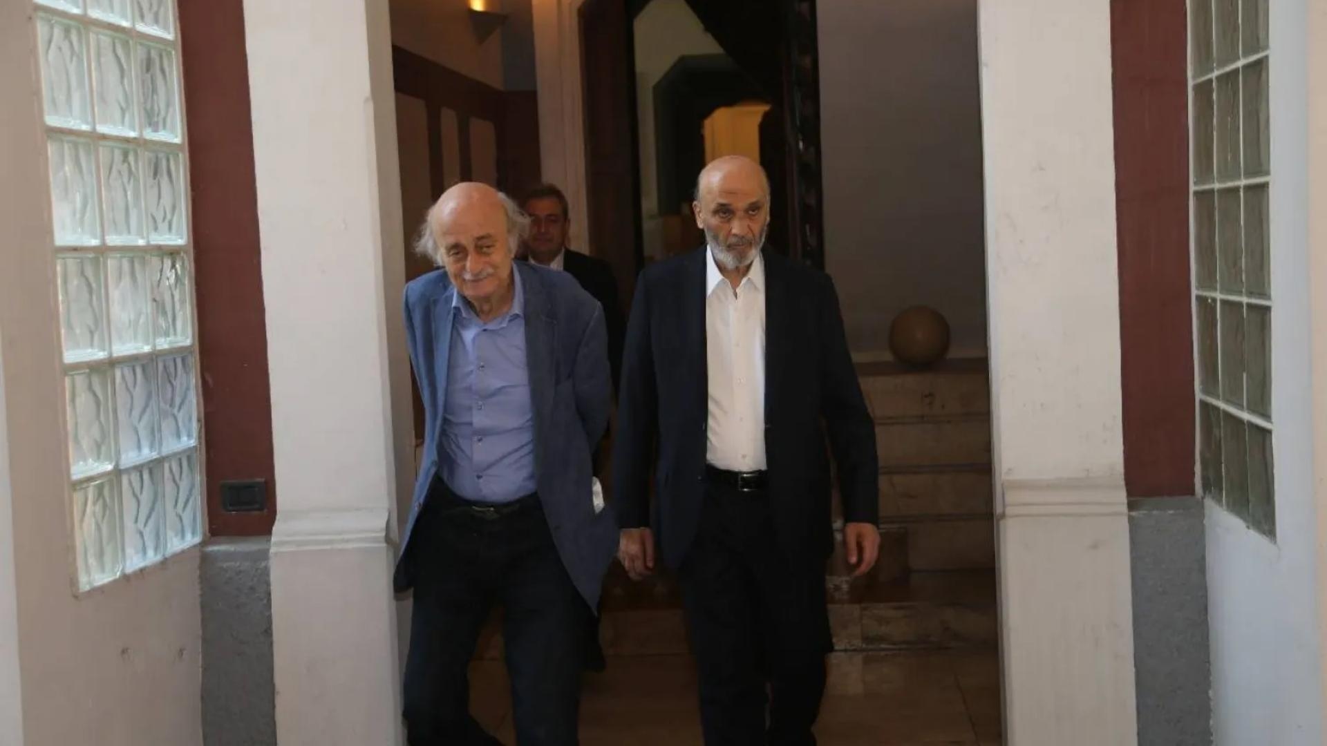 لقاء كليمنصو... بداية تحالف انتخابي "قواتي" "إشتراكي"؟ 3 لقاء كليمنصو... بداية تحالف انتخابي "قواتي" "إشتراكي"؟