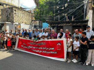 عين الحلوة… اللاجئون يرفعون الصوت في وجه تقليصات الأونروا