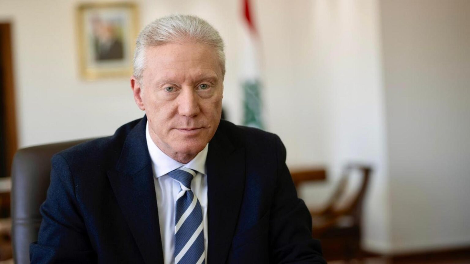 رجي يتسلم أوراق اعتماد السفير الكندي