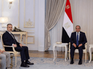 السيسي يستقبل فيدان في العلمين 3 السيسي يستقبل فيدان في العلمين