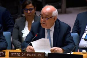 مندوب فلسطين بمجلس الأمن: هدف إسرائيل هو قتل الفلسطينيين في غزة 3 مندوب فلسطين بمجلس الأمن: هدف إسرائيل هو قتل الفلسطينيين في غزة