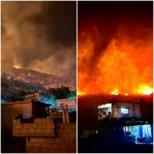 سوريا :اندلاع حرائق في منطقة مصياف 3 سوريا :اندلاع حرائق في منطقة مصياف