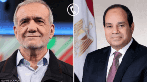 الرئيس السيسي يتلقى اتصالا هاتفيا من تظيره الإيراني 1 الرئيس السيسي يتلقى اتصالا هاتفيا من تظيره الإيراني