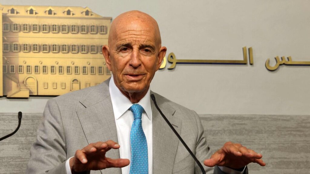 براك: أميركا تواصل دعمها لمساعي لبنان في إعادة بناء دولته وإيجاد السلام مع جيرانه ونزع سلاح "حزب الله"