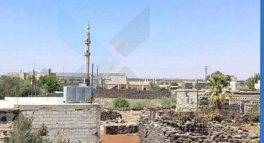 انفجار عنيف بالقرب من أوتوستراد دمشق درعا