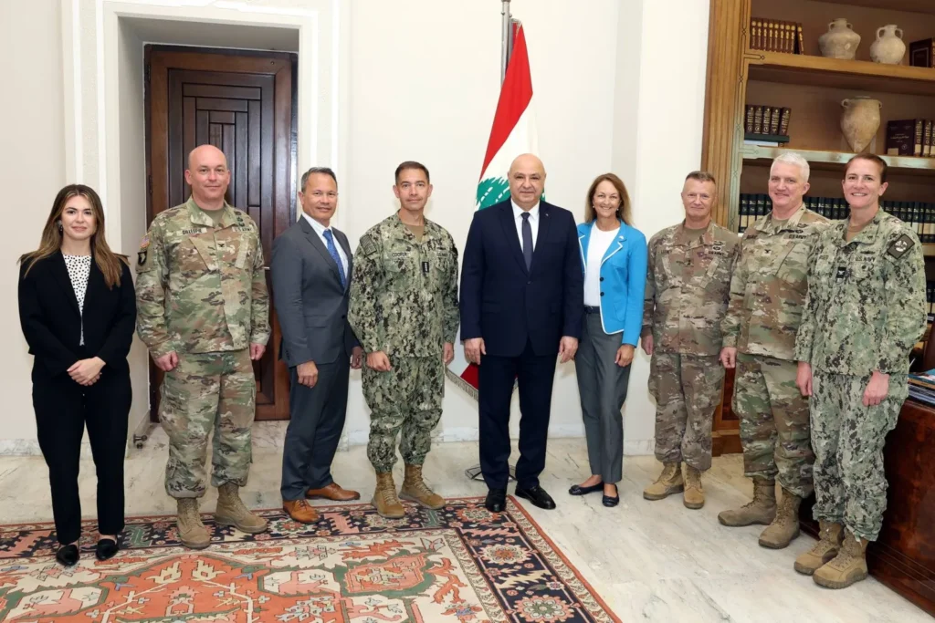 رئيس الجمهورية يعلن استعداده لإطلاق مفاوضات غير مباشرة مع إسرائيل بعد وقف الأعمال العدائية