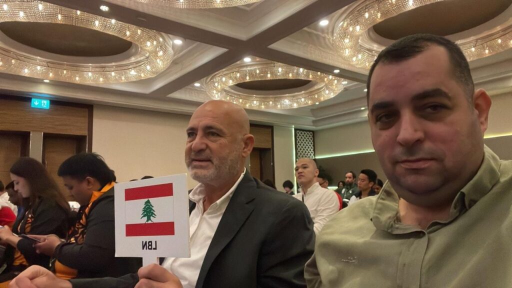دورة الألعاب الآسيوية الثالثة للشباب 2025 التك بول طليعة البعثة اللبنانية تصل إلى البحرين إسماعيل وشيري يحضران إجتماع رؤساء البعثات 1 دورة الألعاب الآسيوية الثالثة للشباب 2025 التك بول طليعة البعثة اللبنانية تصل إلى البحرين إسماعيل وشيري يحضران إجتماع رؤساء البعثات