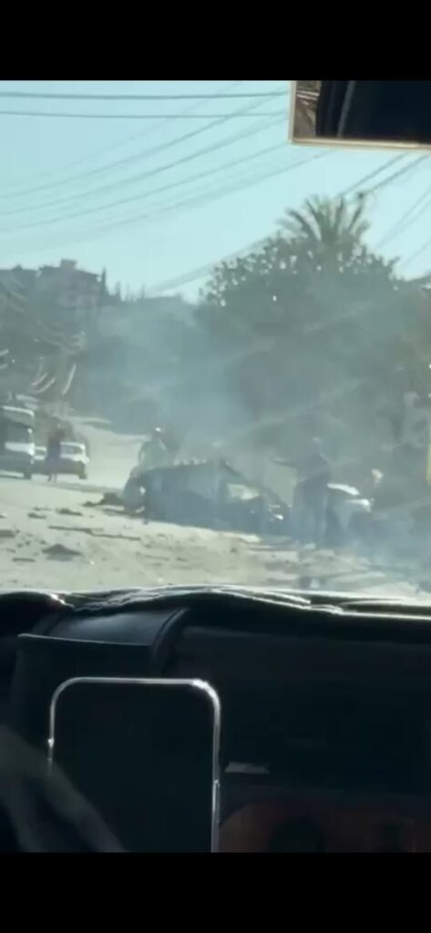 بالفيديو : الغارة التي استهدفت بلدة خربة سلم