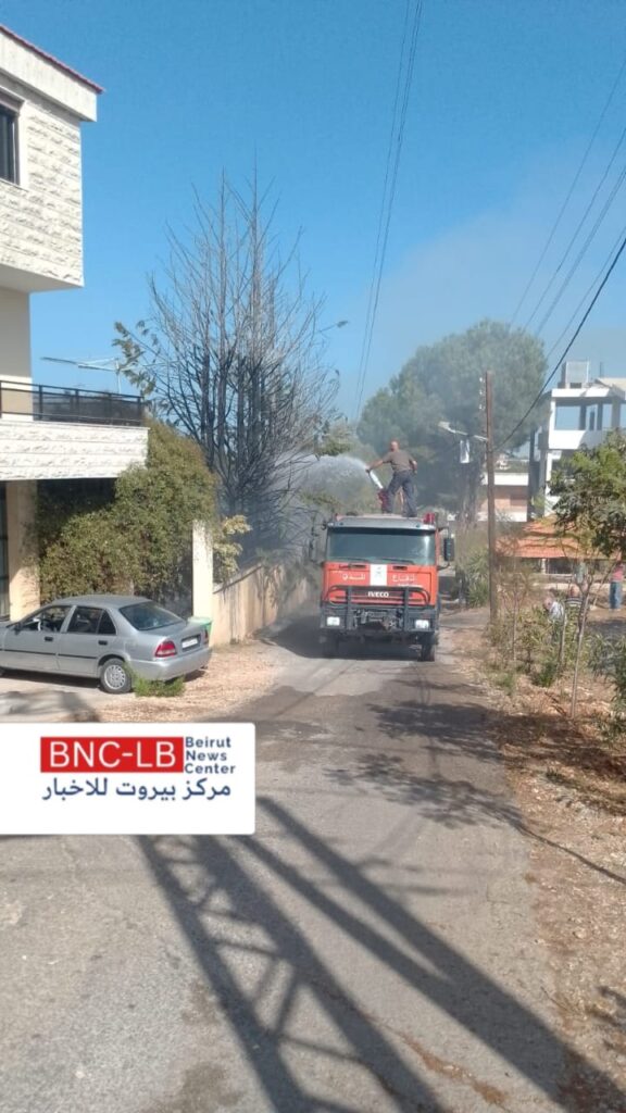 بالفيديو _ حريق يهدد المنازل في بلدة جون و الدفاع المدني يستنفر بالفيديو _ حريق يهدد المنازل في بلدة جون و الدفاع المدني يستنفر