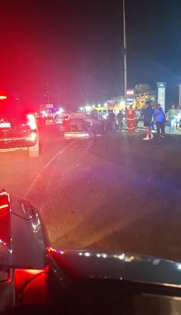 حادث سير مروّع على أوتوستراد القلمون باتجاه بيروت