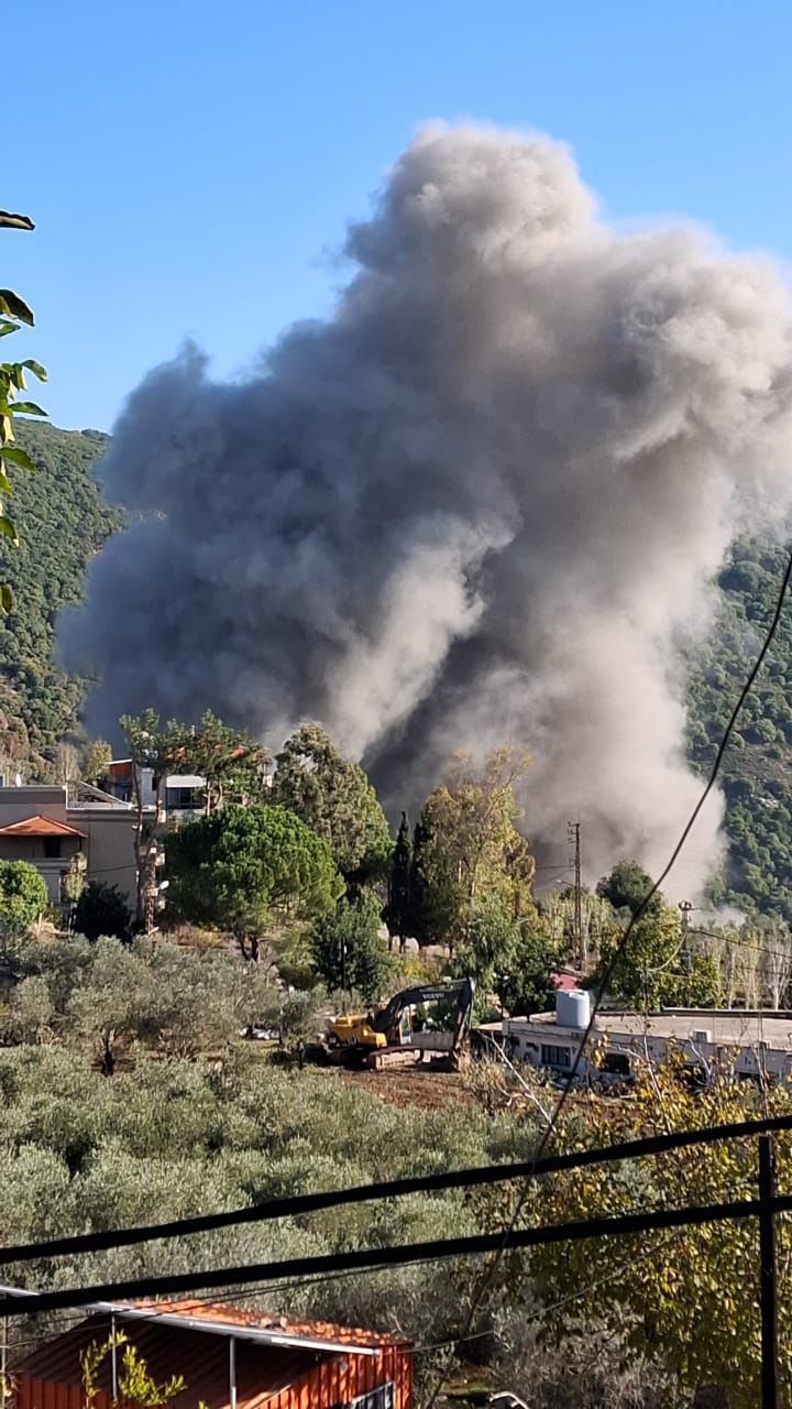 غارات على جنول لبنان