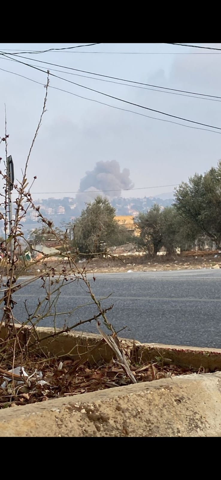 بالفيديو _الغارة التي استهدفت عيتا و الطيبة