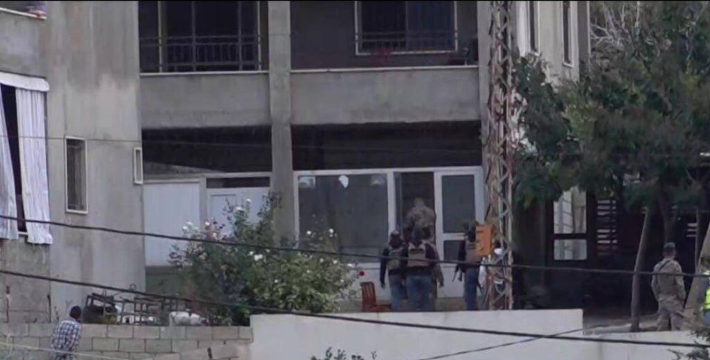 فريق موفد من لجنة الميكانيزم الي الجيش اللبناني