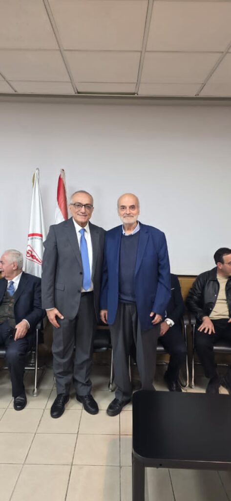 البرفسور رائف رضا يهنىء النقيب زيدان ويطالب المدواره في مركز النقيب في كل النقابات للانتاجيه ولتخفيف التشنجات
