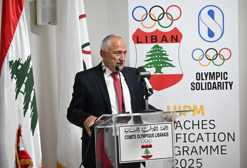Lebanese Federation of Modern Pentathlon اختتام دورة مدربي الخماسي الحديث وتوزيع الشهادات في مقر اللجنة الأولمبية اللبنانية روكز : قرارات الوزارة بحق إتحاد الخماسي غيرعادلة وتحمل طابعاً إنحيازياً
