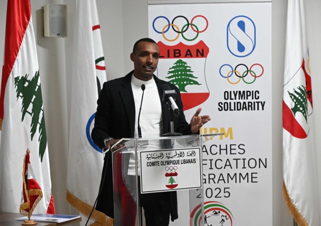 Lebanese Federation of Modern Pentathlon اختتام دورة مدربي الخماسي الحديث وتوزيع الشهادات في مقر اللجنة الأولمبية اللبنانية روكز : قرارات الوزارة بحق إتحاد الخماسي غيرعادلة وتحمل طابعاً إنحيازياً