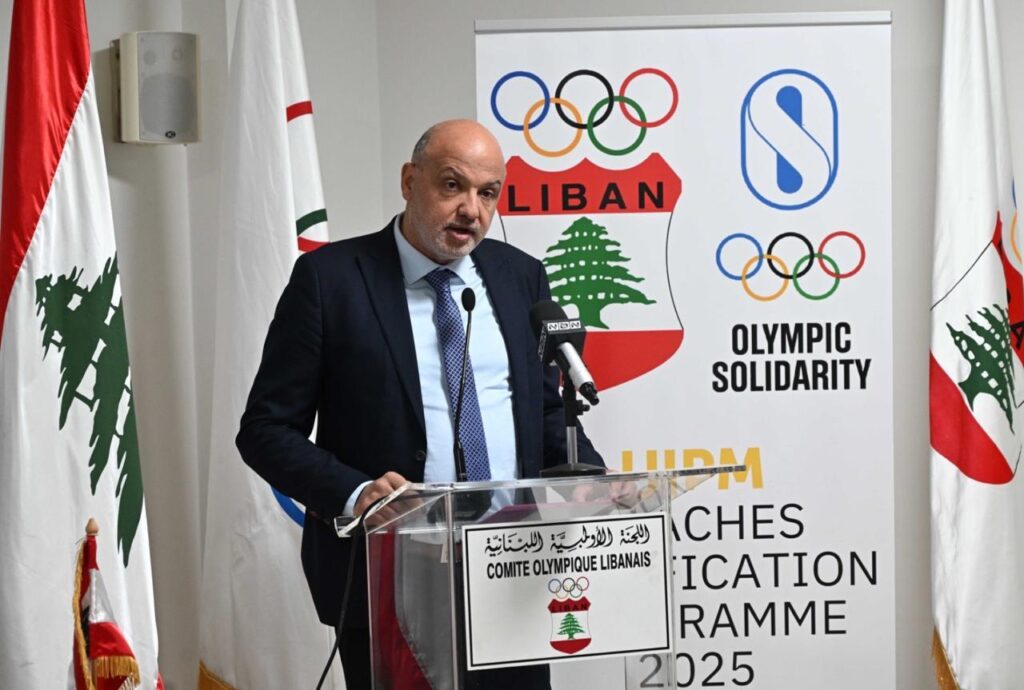Lebanese Federation of Modern Pentathlon اختتام دورة مدربي الخماسي الحديث وتوزيع الشهادات في مقر اللجنة الأولمبية اللبنانية روكز : قرارات الوزارة بحق إتحاد الخماسي غيرعادلة وتحمل طابعاً إنحيازياً