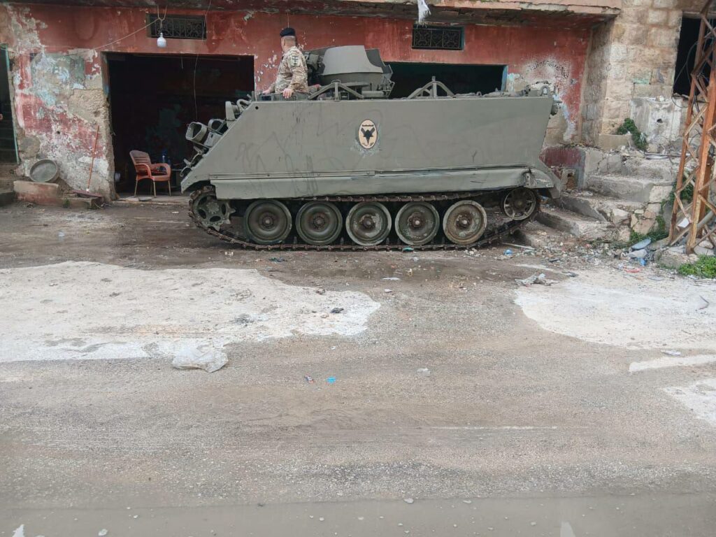 الجيش اللبناني يستحدث نقطة عسكرية جديدة في ساحة بلدة كفركلا