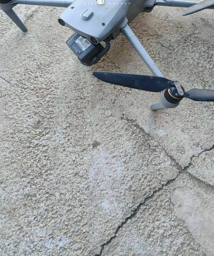 محلقة معادية تسقط بمركبا